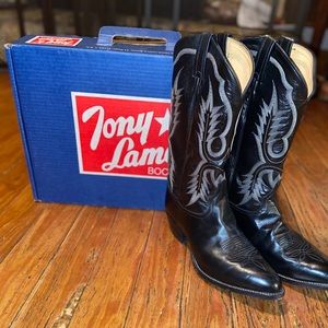 Vintage Tony Lama Cowboy boots.